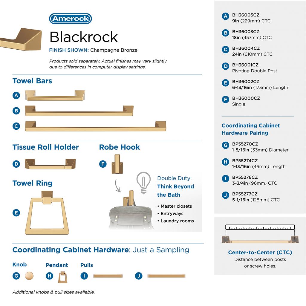 Blackrock Towel Bar