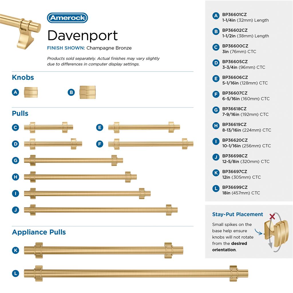 Davenport Cabinet Pull