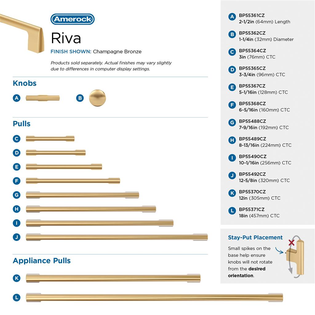 Riva Cabinet Pull