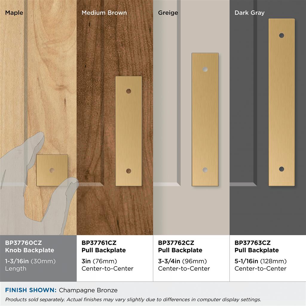 Ladera Cabinet Knob Backplate