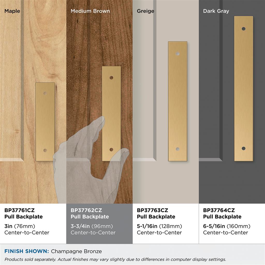Ladera Cabinet Pull Backplate