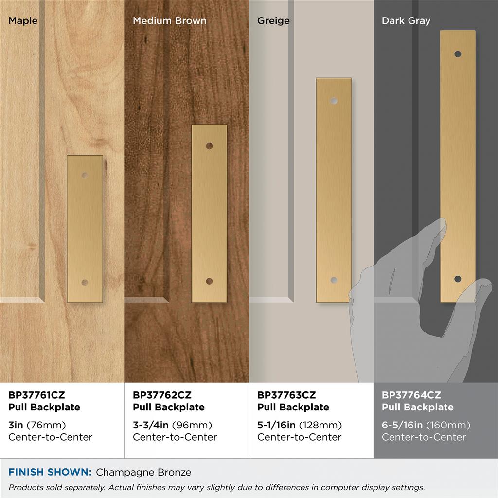 Ladera Cabinet Pull Backplate