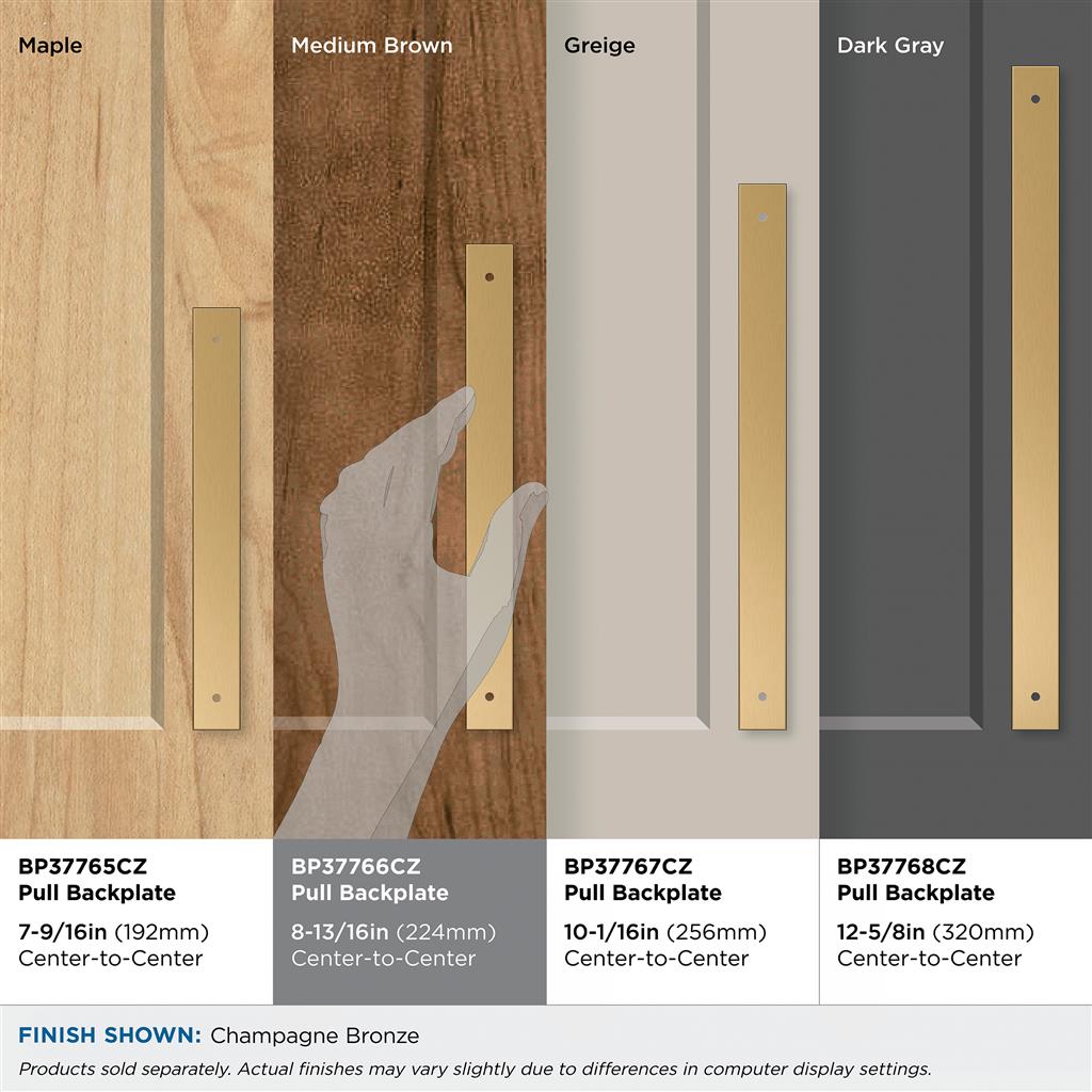 Ladera Cabinet Pull Backplate
