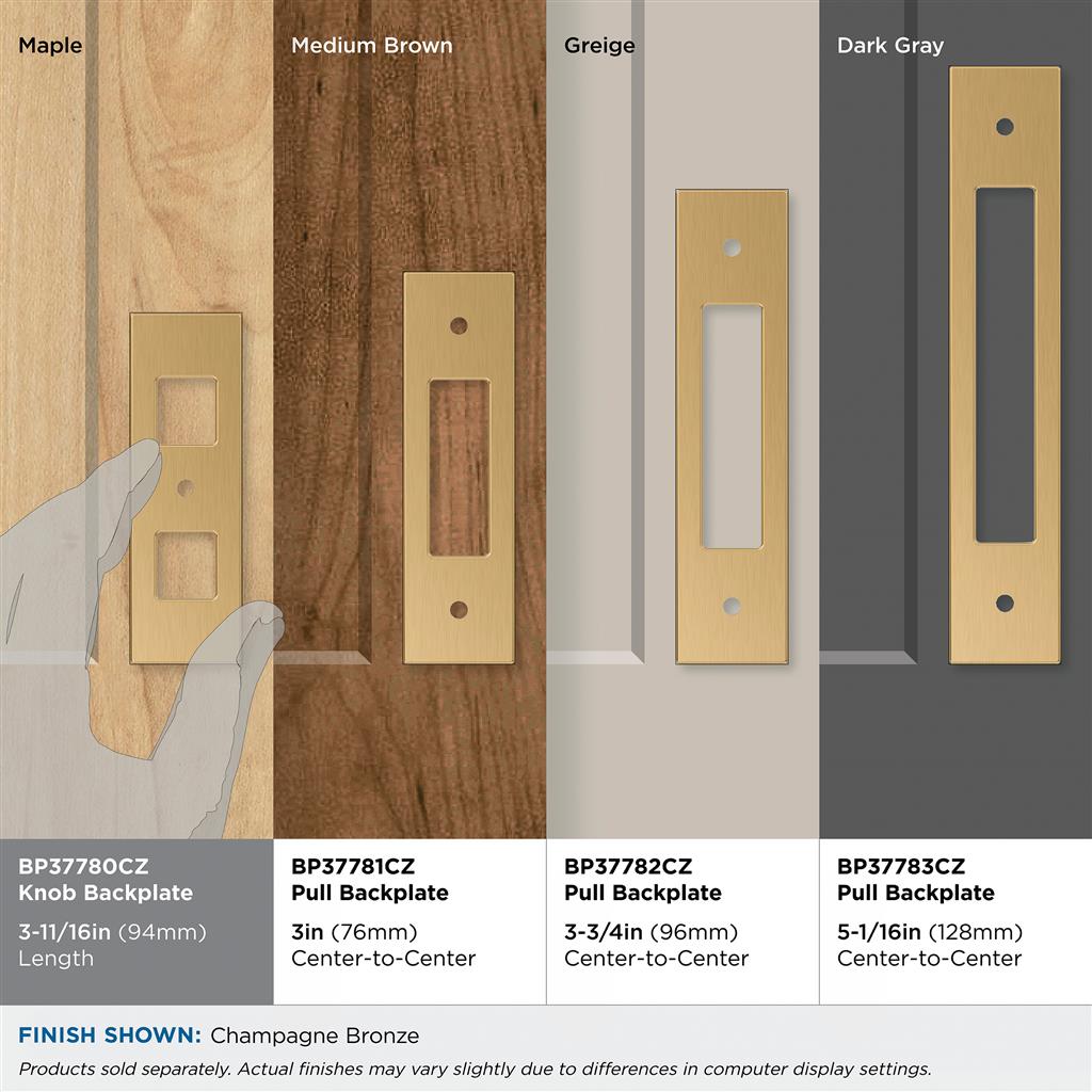 Medora Cabinet Knob Backplate