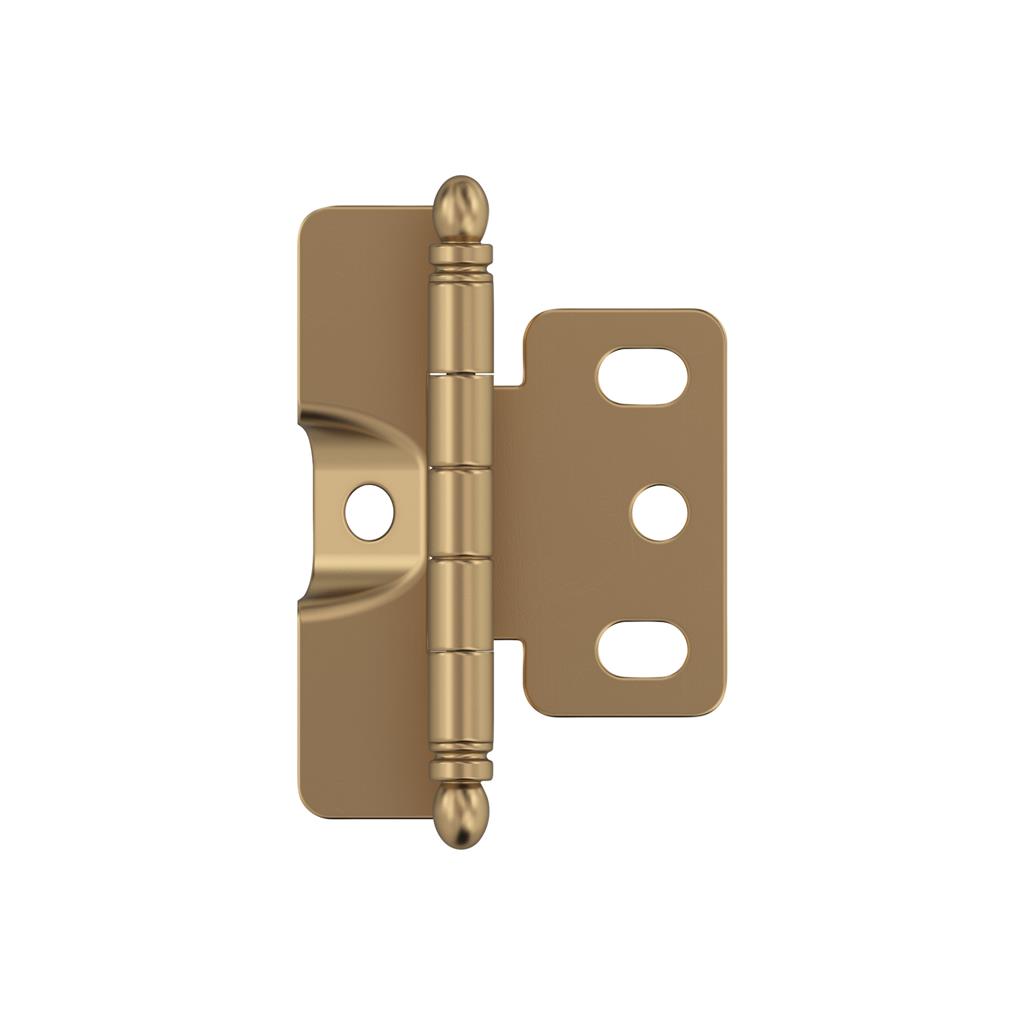 3/4 inch (19mm) Door Thickness Full Inset, Full Wrap, Ball Tip Hinge - 1 Pack
