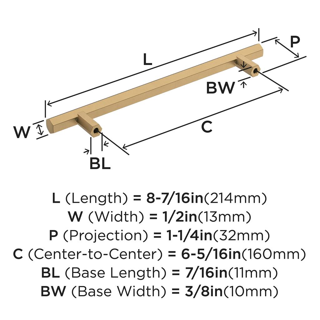 Caliber Cabinet Pull