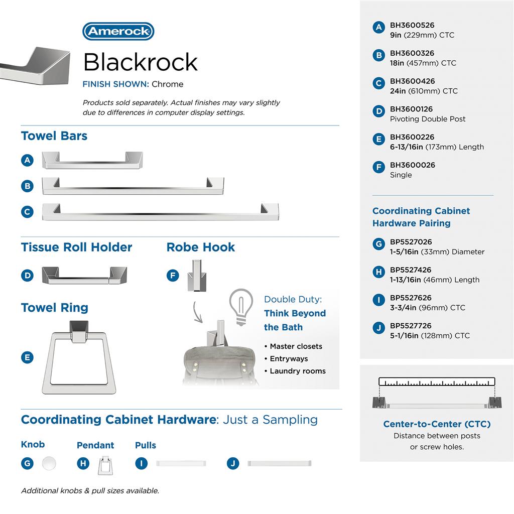 Blackrock Towel Bar