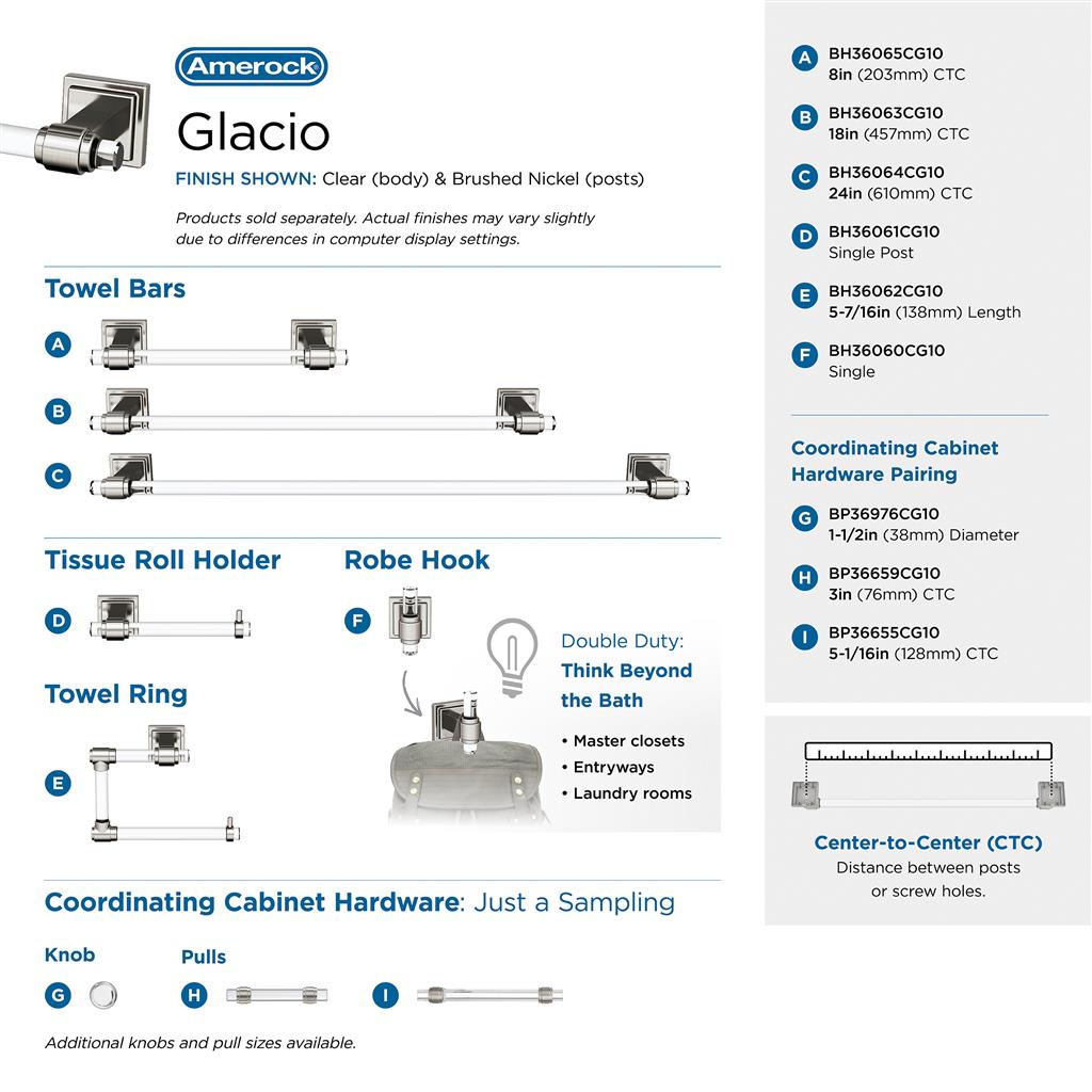 Glacio Towel Bar