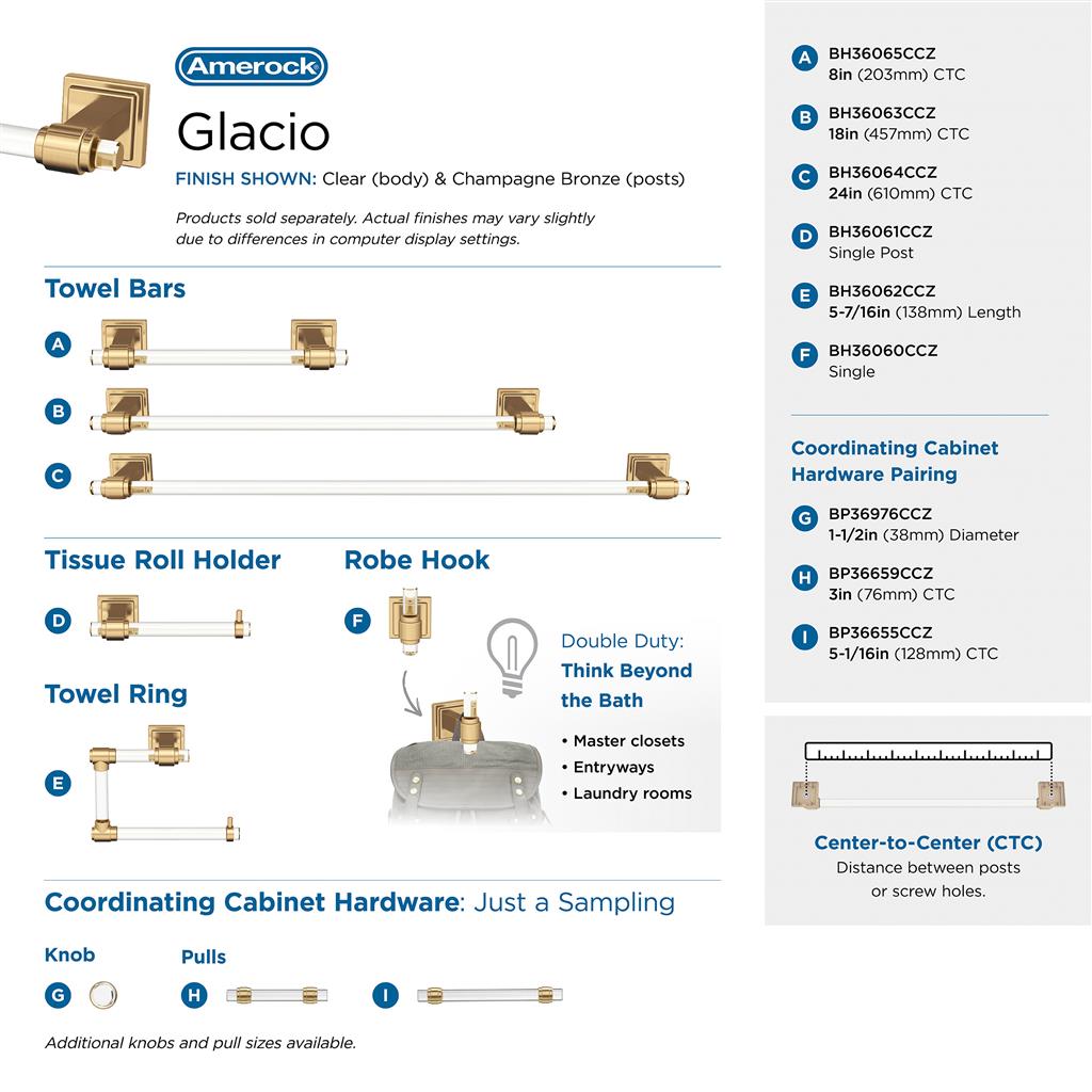 Glacio Towel Bar