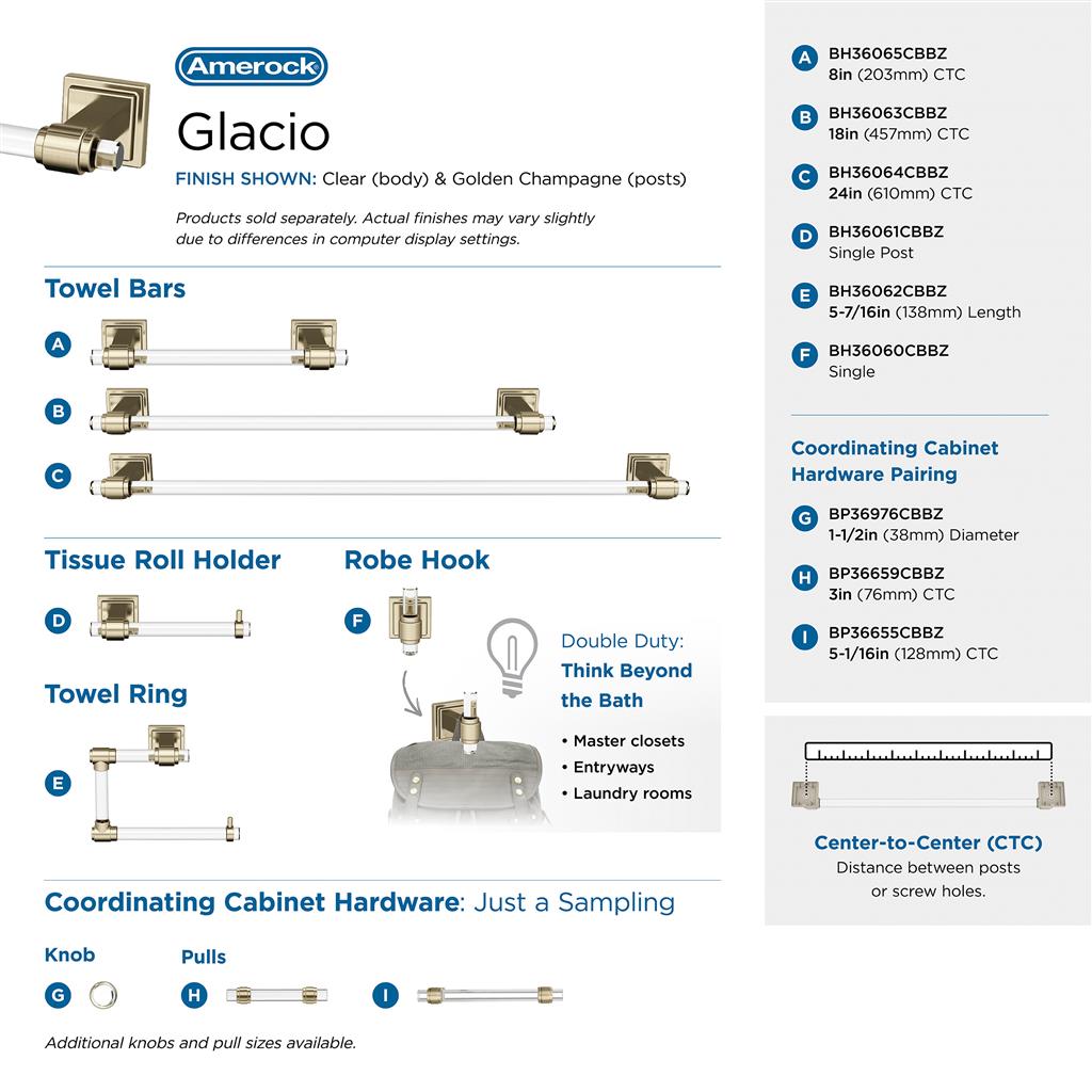 Glacio Towel Bar