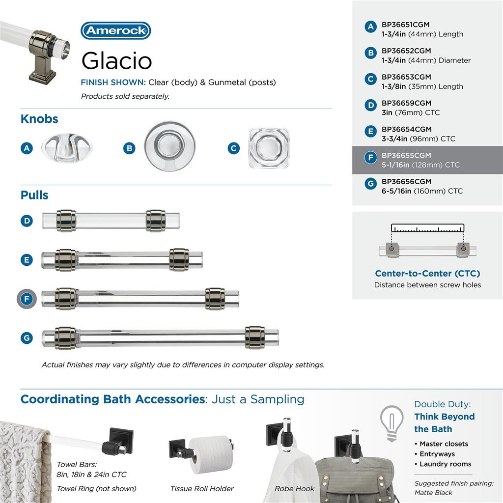 Glacio Cabinet Pull