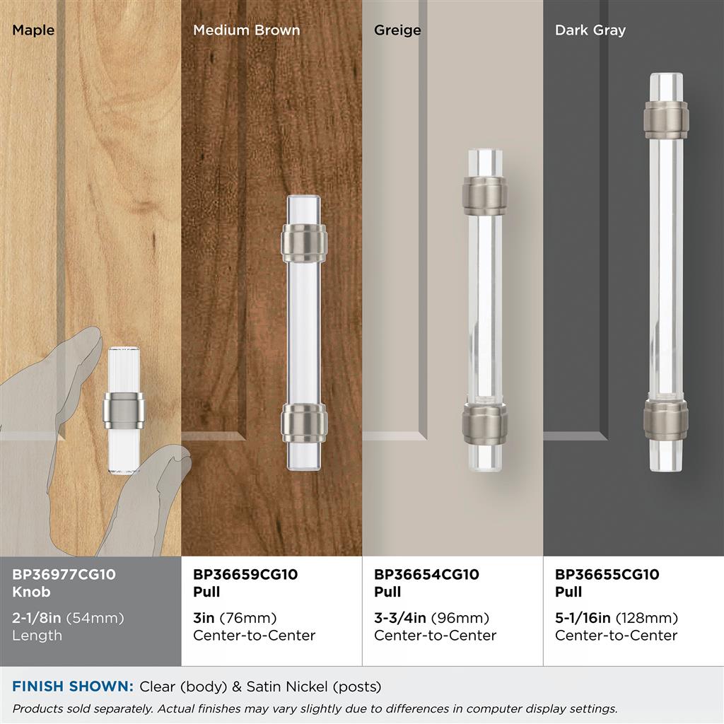 Glacio Premium Bar Cabinet Knob