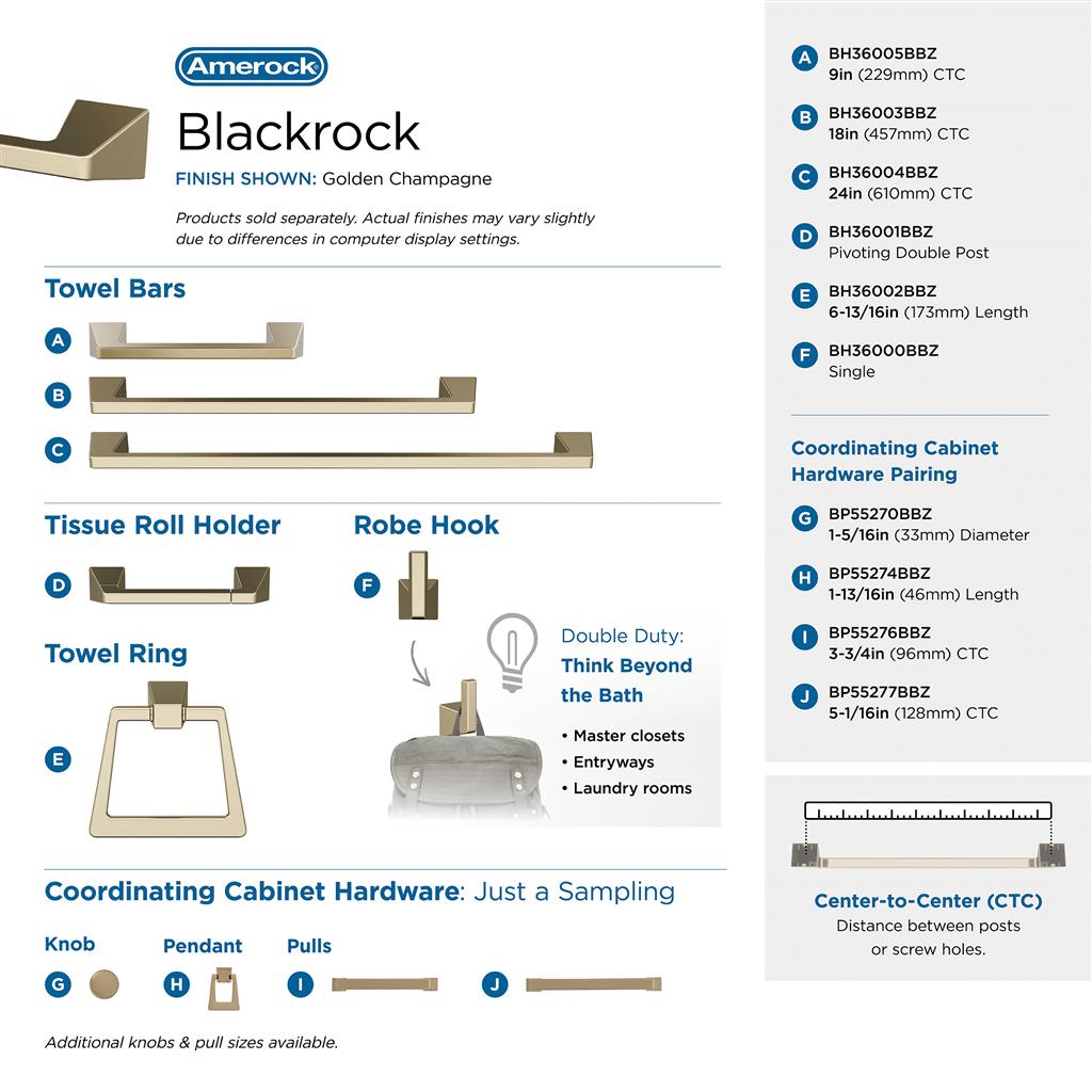 Blackrock Towel Bar