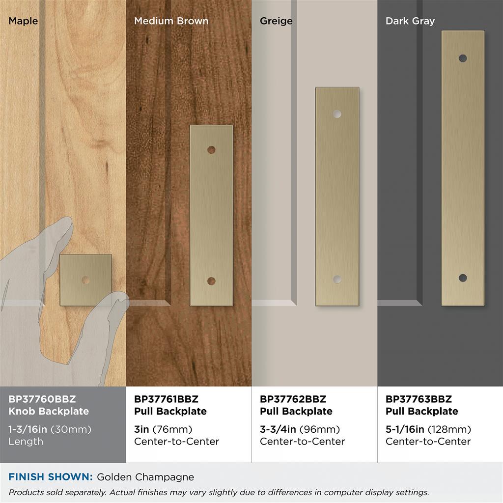Ladera Cabinet Knob Backplate