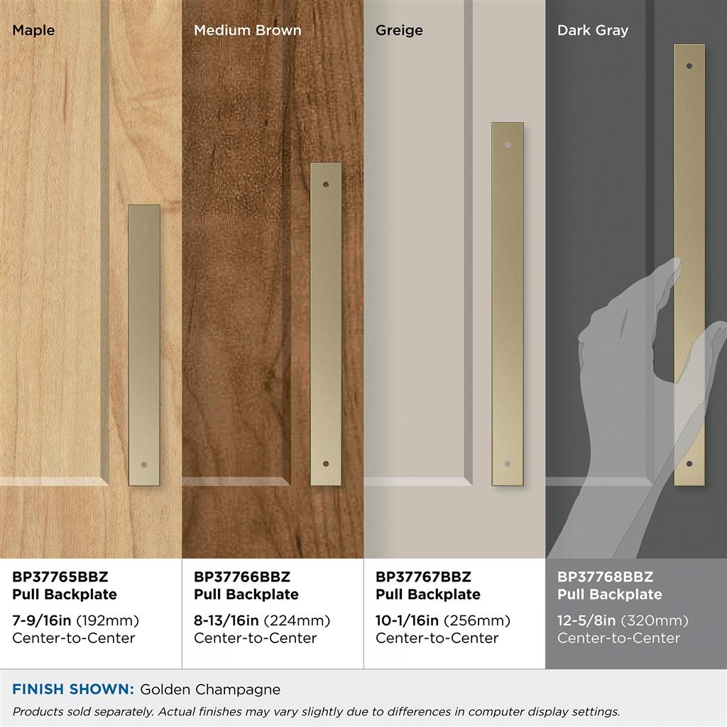 Ladera Cabinet Pull Backplate