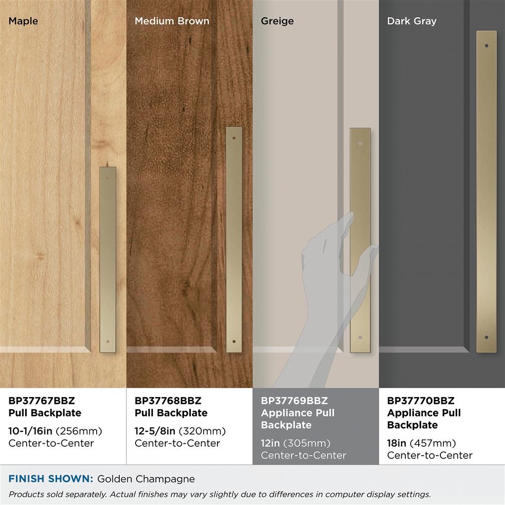 Ladera Appliance Pull Backplate