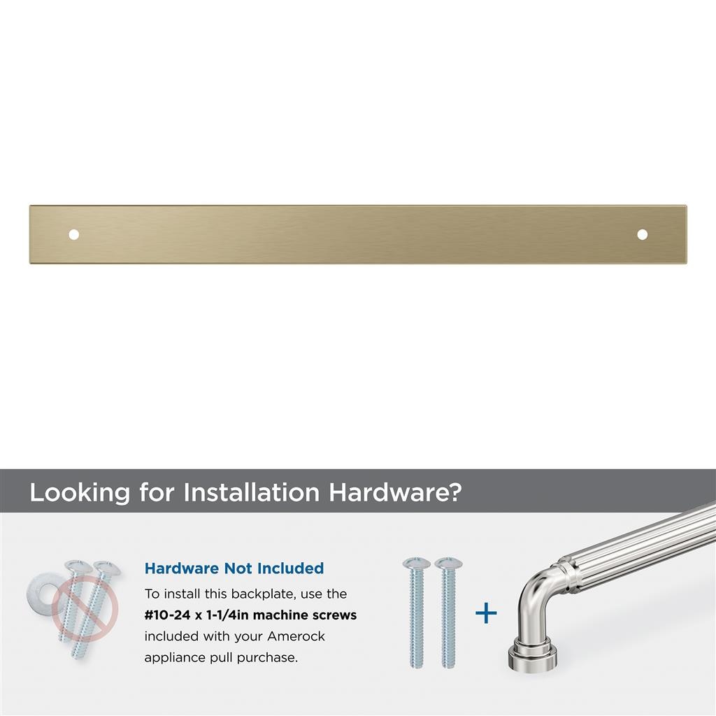 Ladera Appliance Pull Backplate