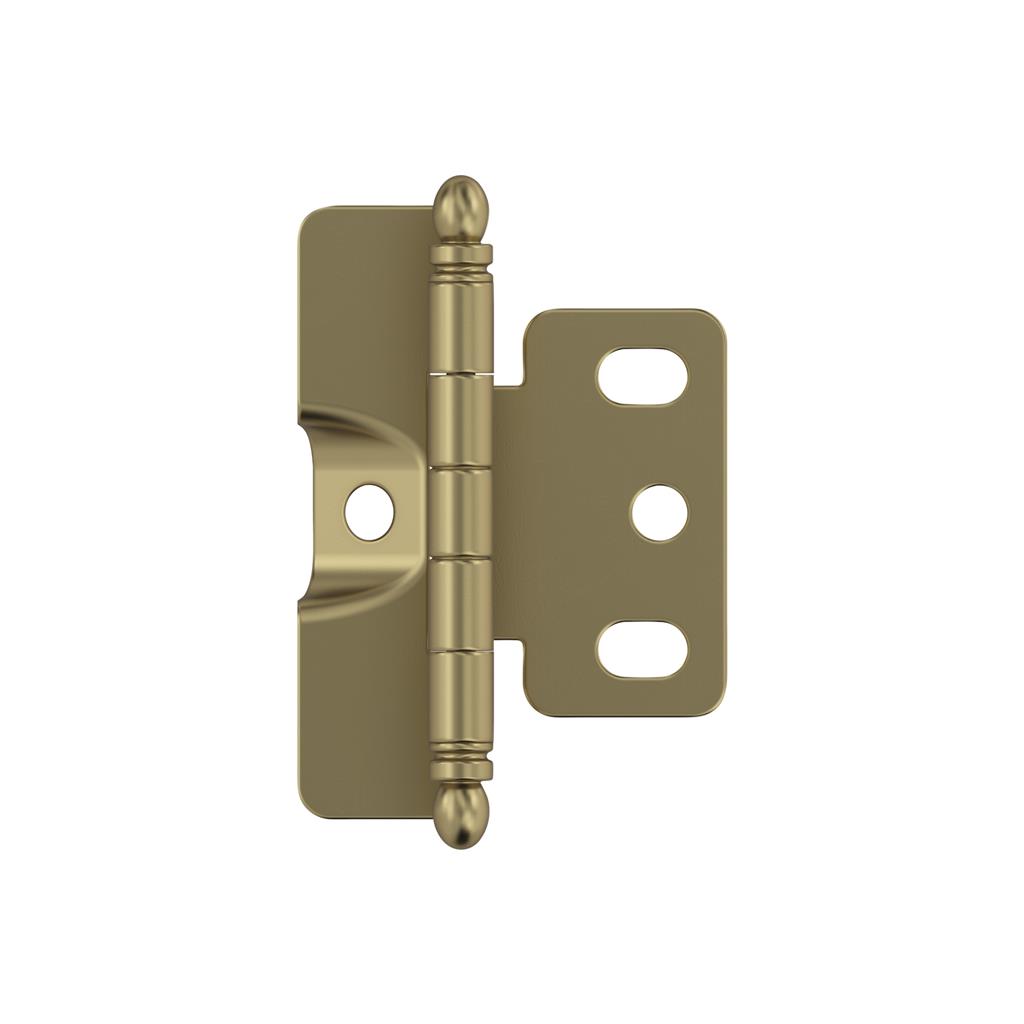3/4 inch (19mm) Door Thickness Full Inset, Full Wrap, Ball Tip Hinge - 1 Pack