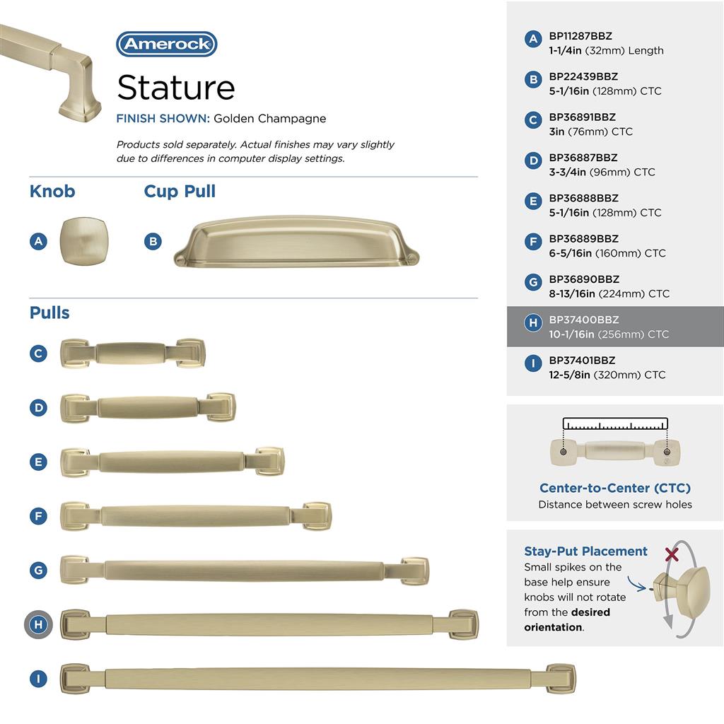 Stature Cabinet Pull