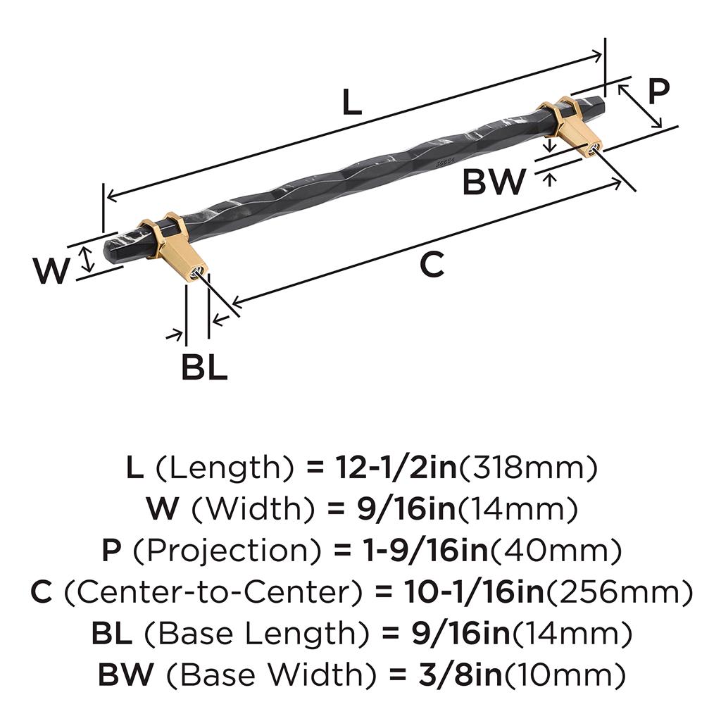 Carrione™ Cabinet Pull