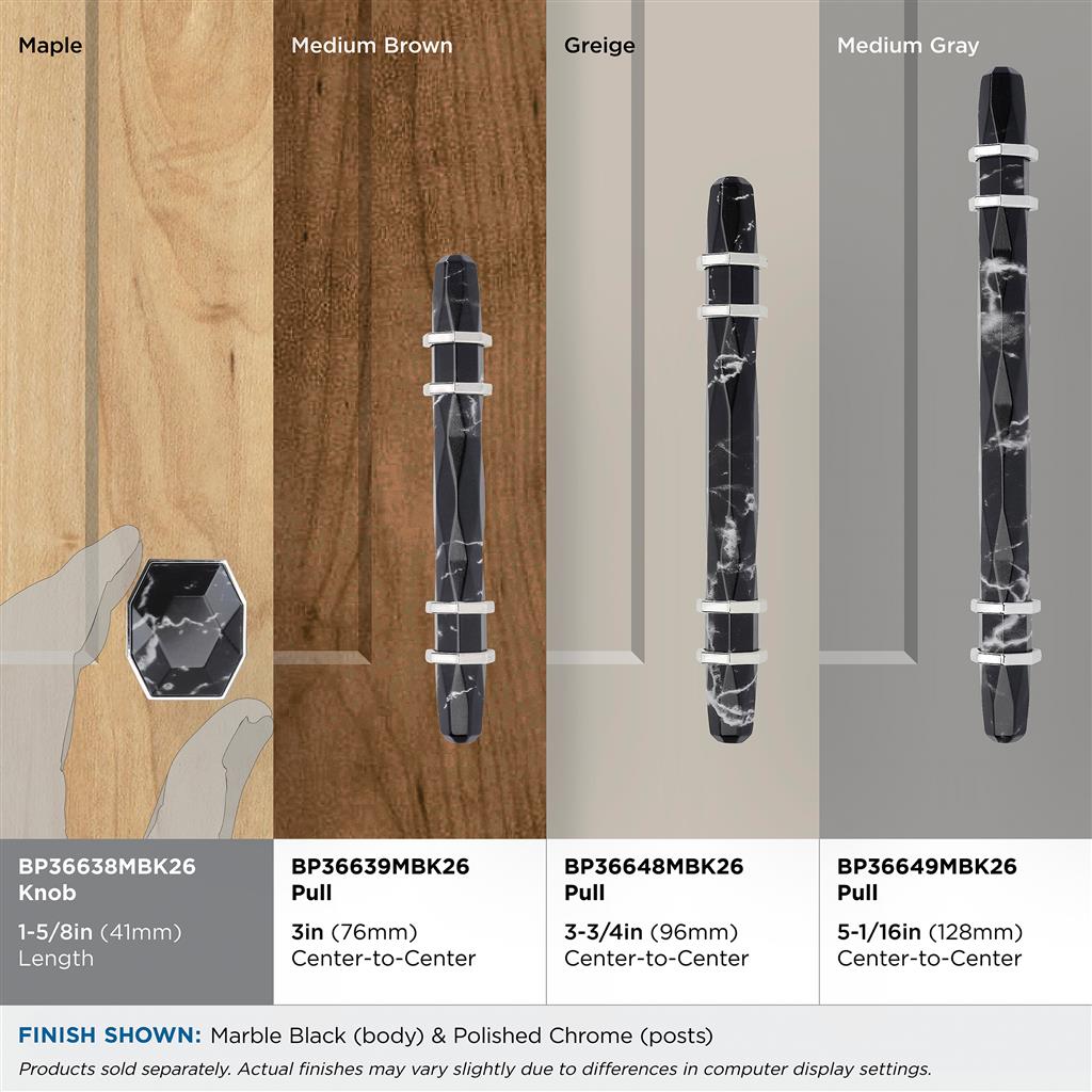 Carrione™ Rectangle Knob
