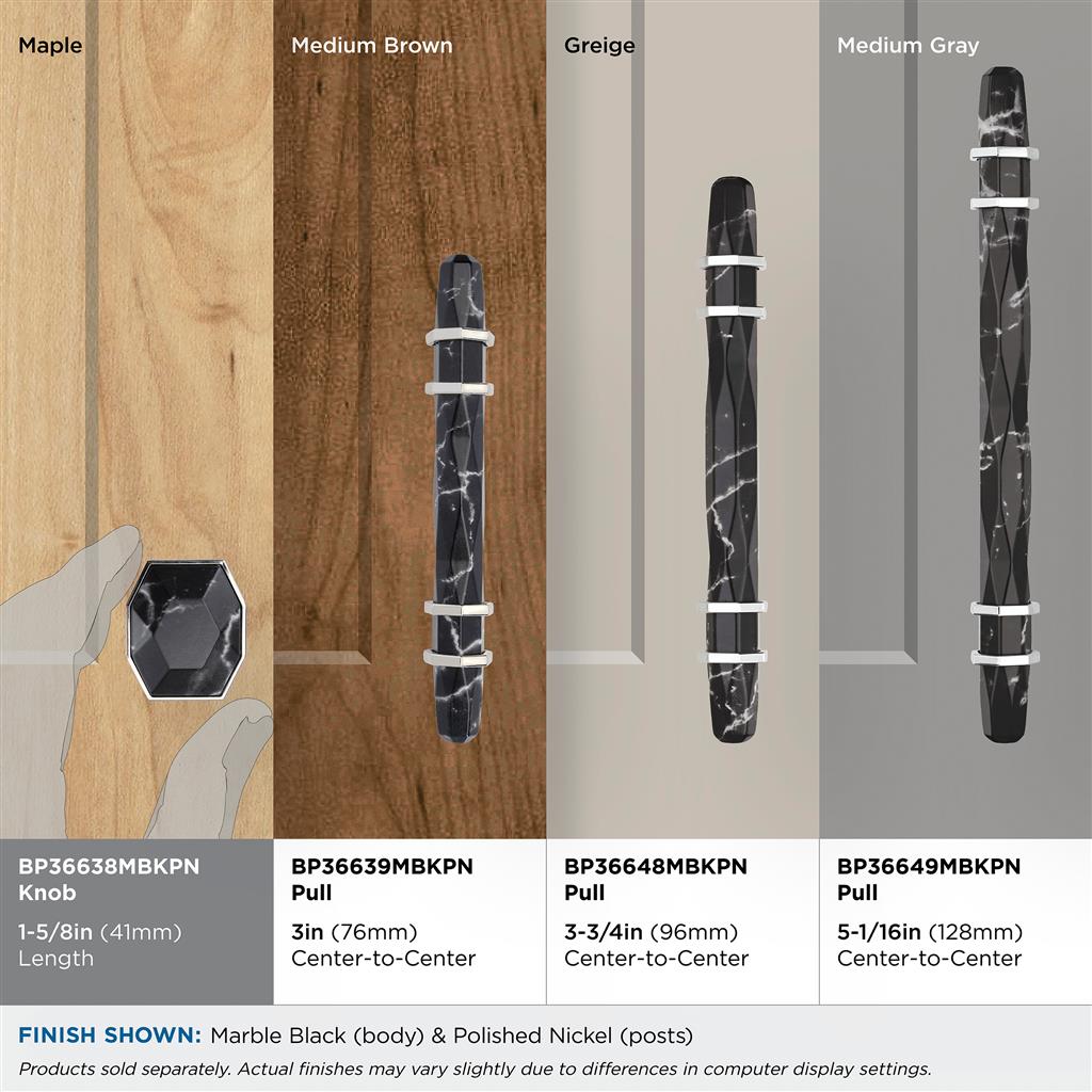 Carrione™ Rectangle Knob