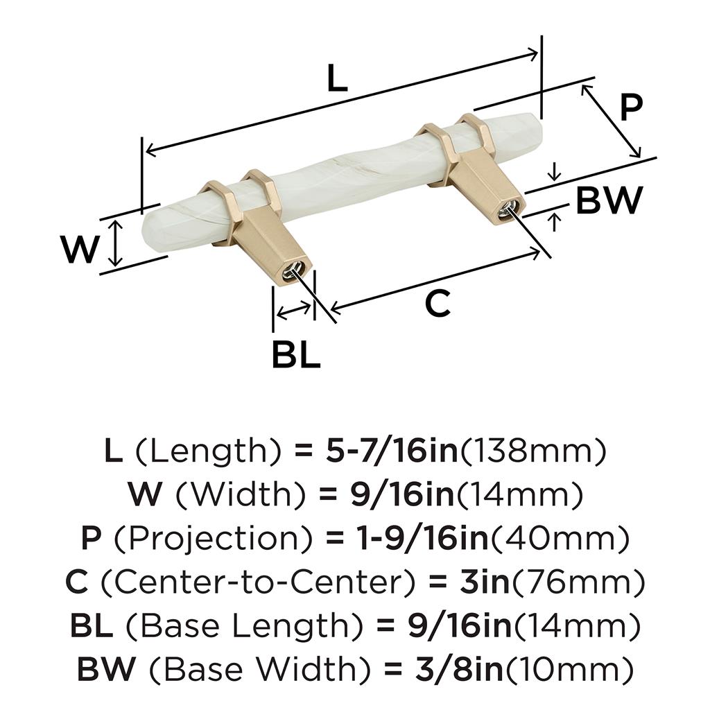 Carrione™ Cabinet Pull