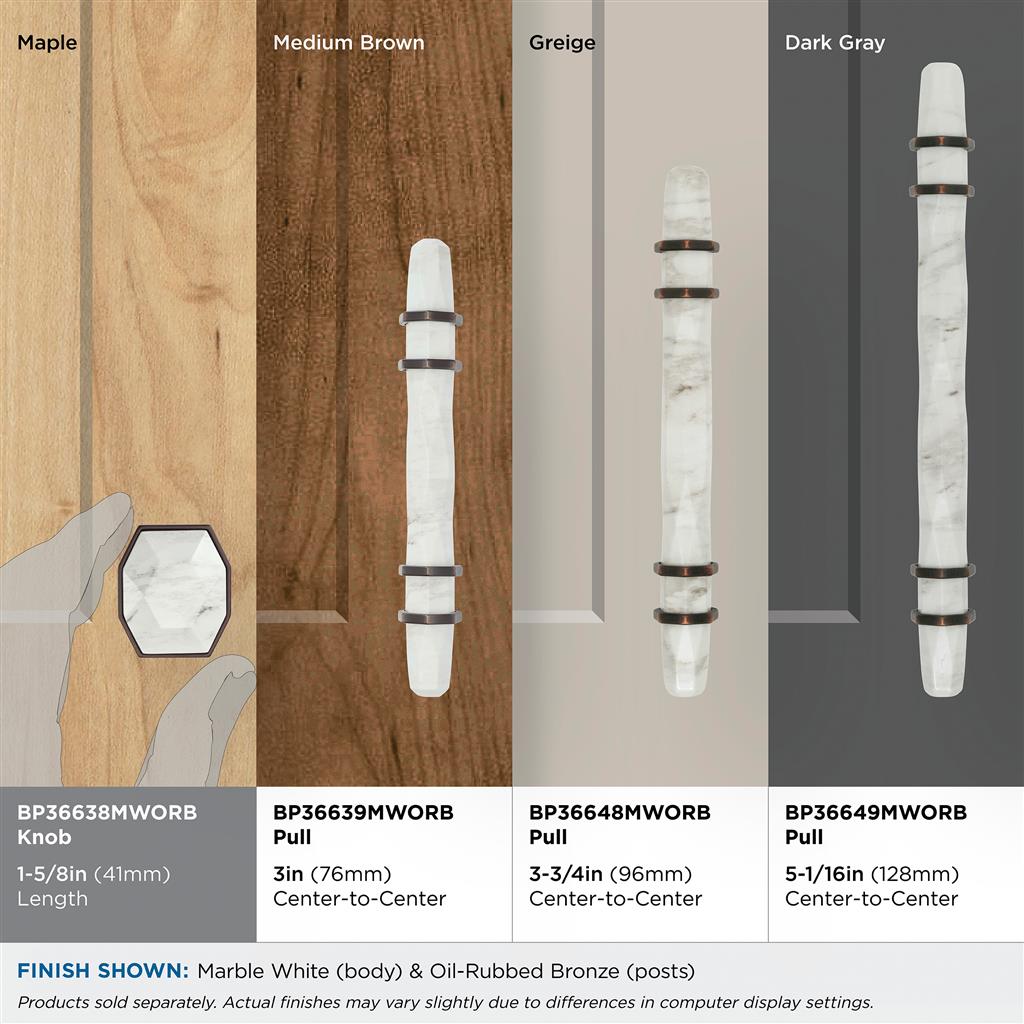 Carrione™ Rectangle Knob