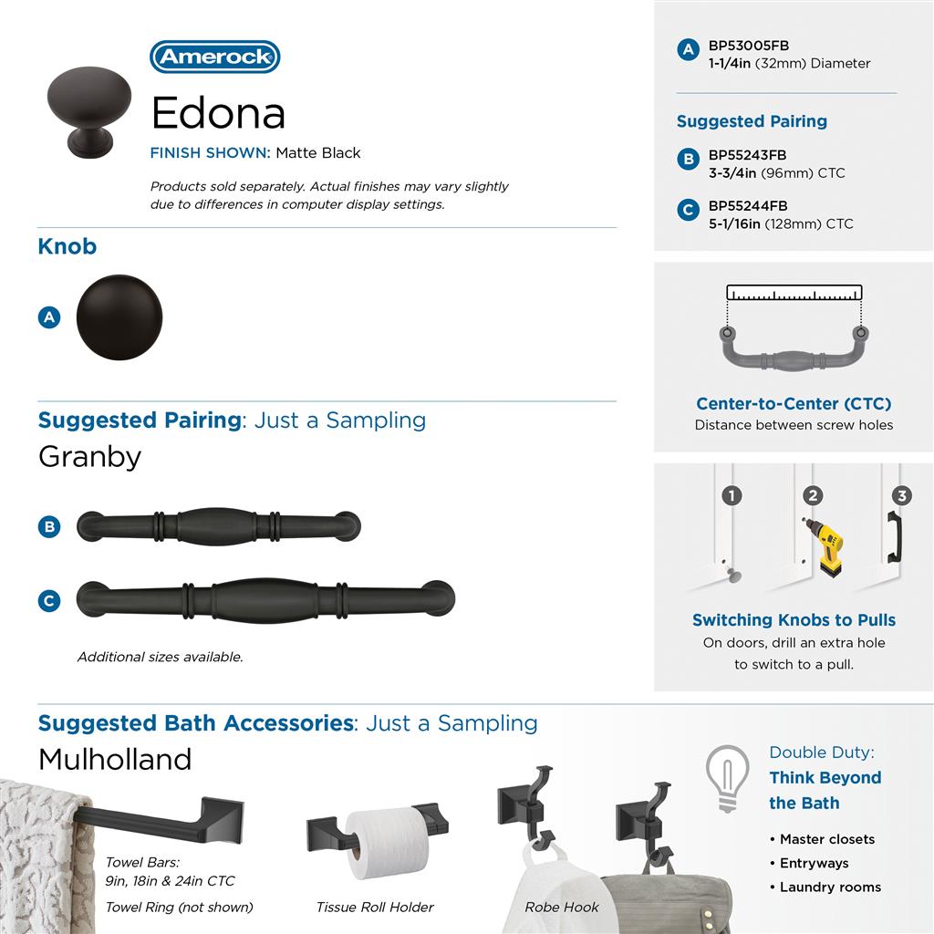 Edona Cabinet Knob