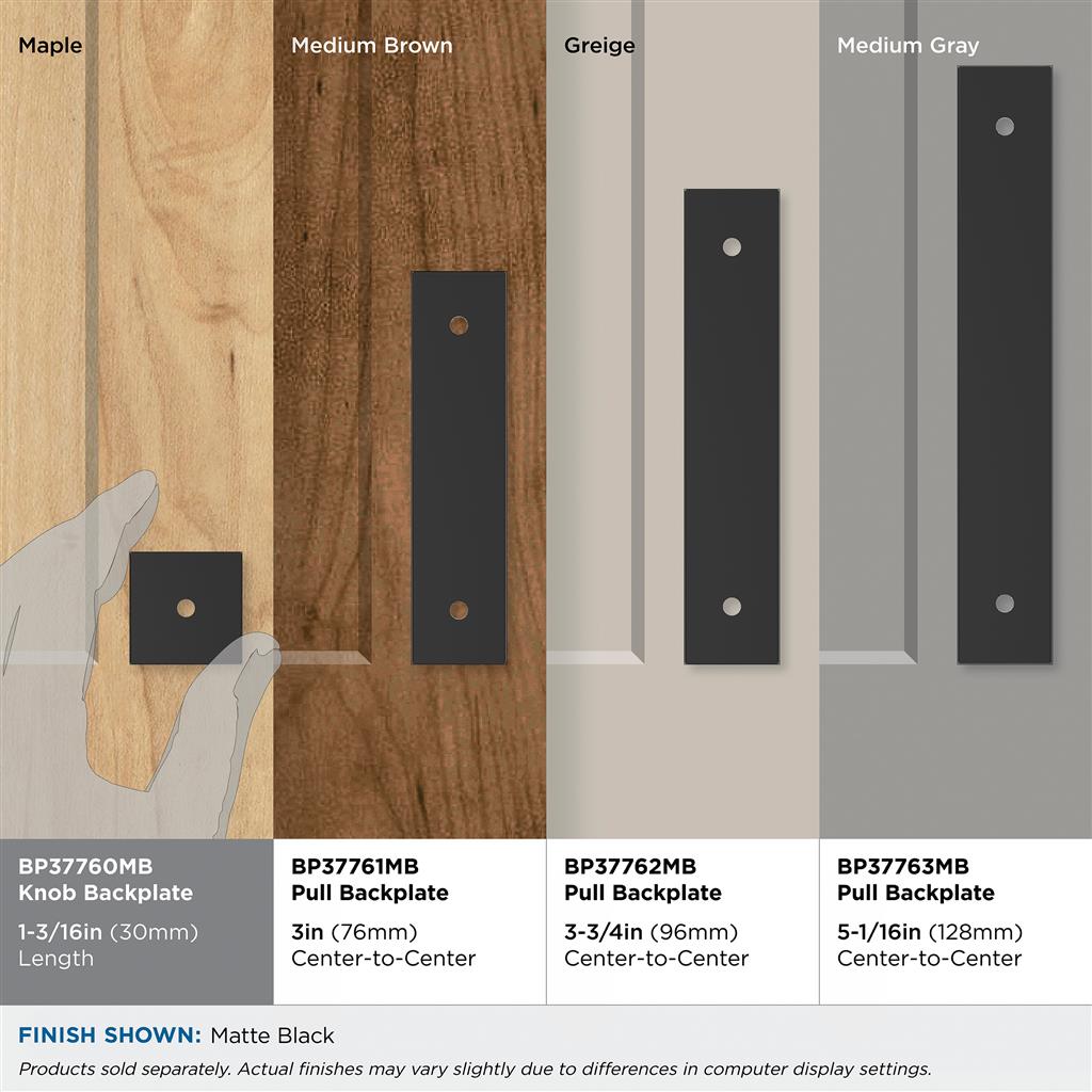 Ladera Cabinet Knob Backplate