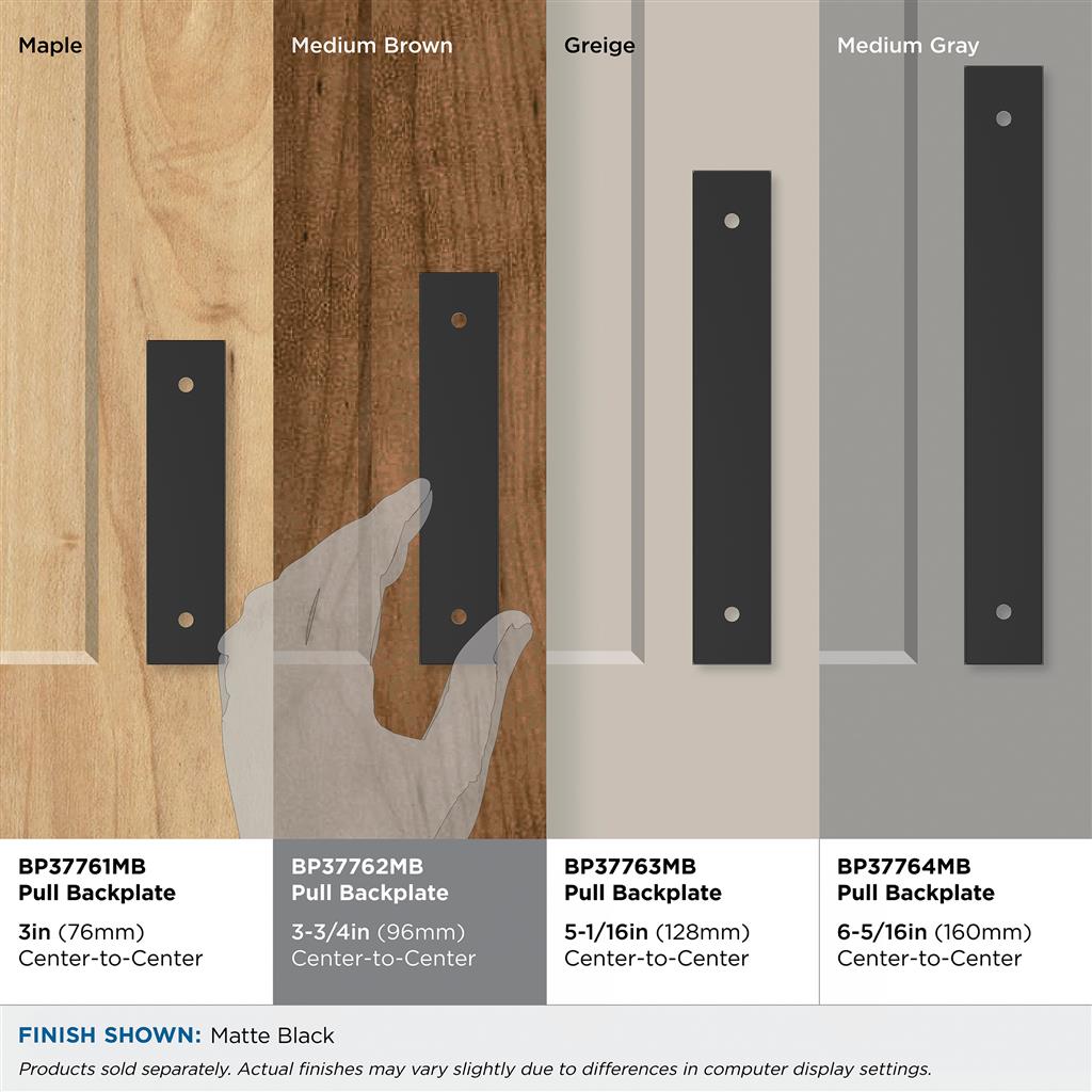 Ladera Cabinet Pull Backplate
