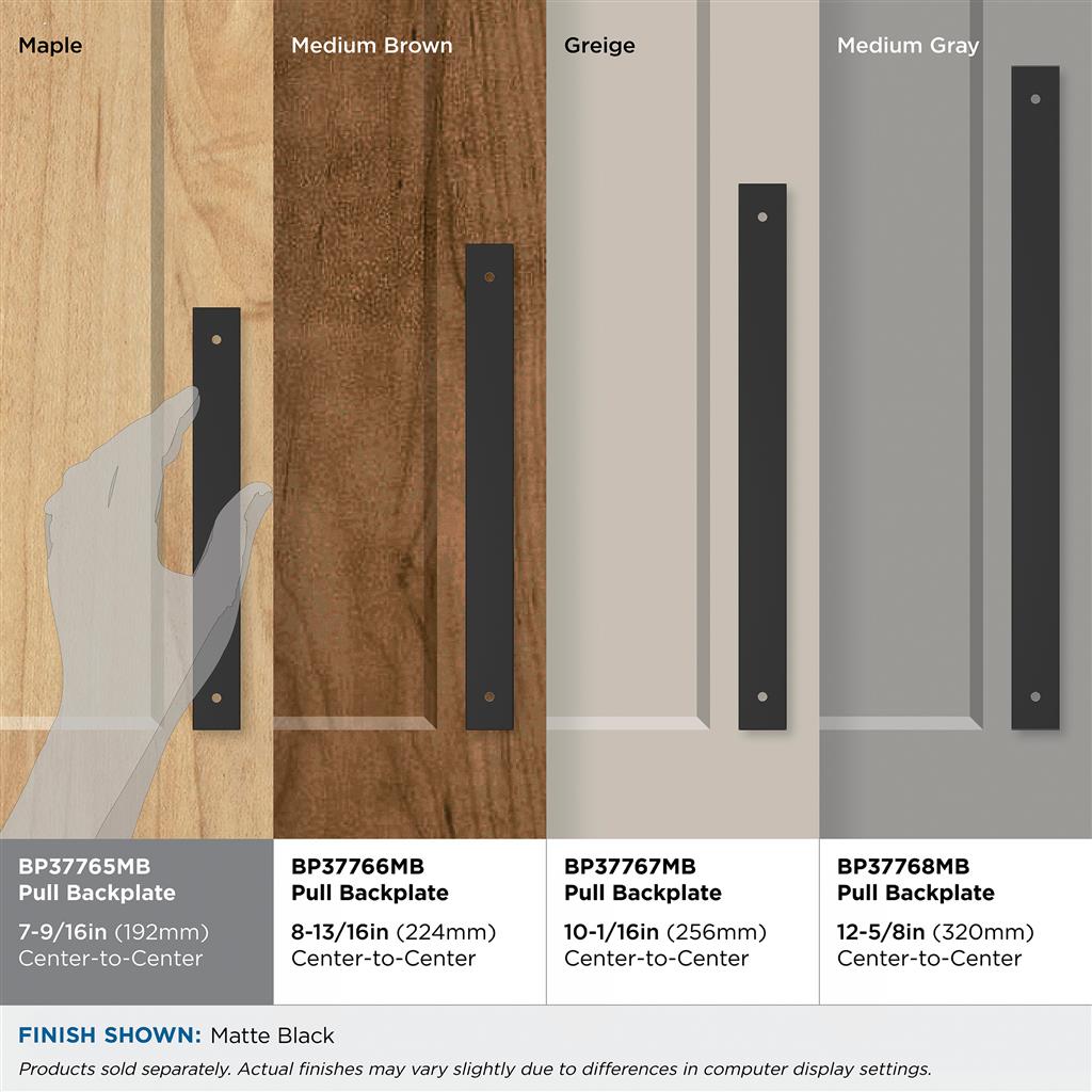 Ladera Cabinet Pull Backplate