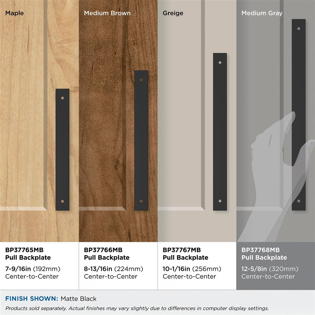 Ladera Cabinet Pull Backplate