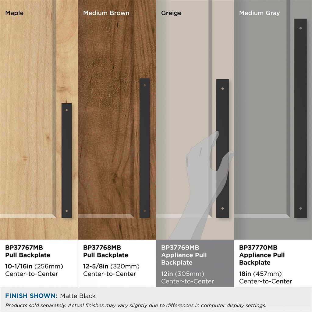 Ladera Appliance Pull Backplate