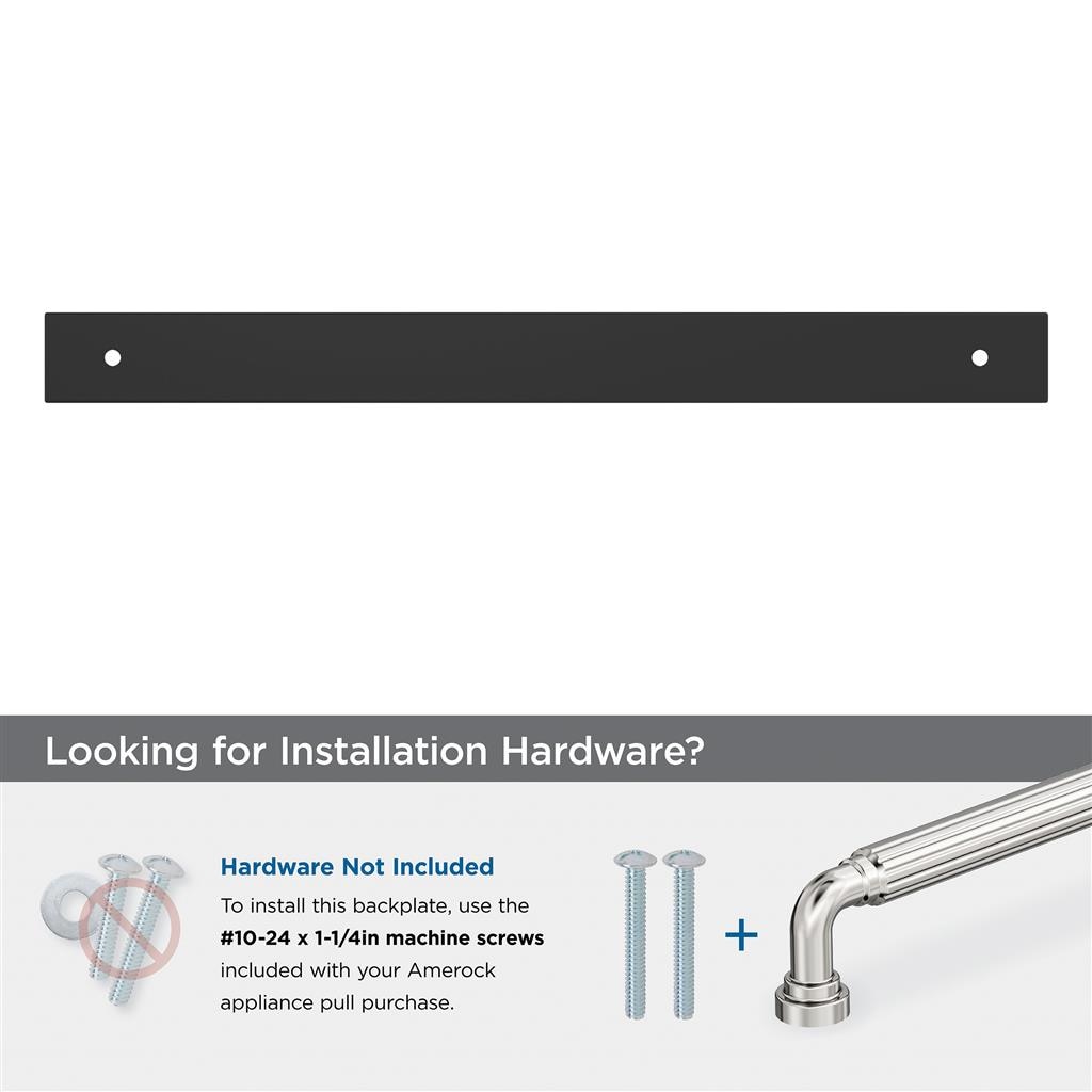 Ladera Appliance Pull Backplate