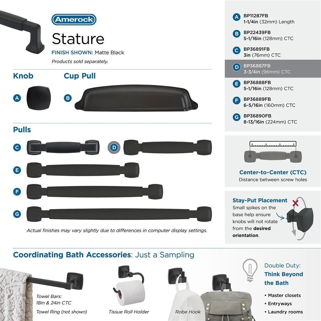 Stature Cabinet Pull