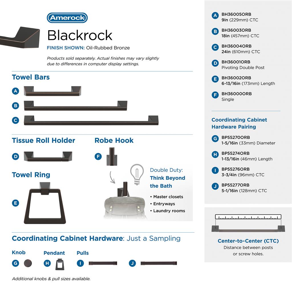 Blackrock Towel Bar