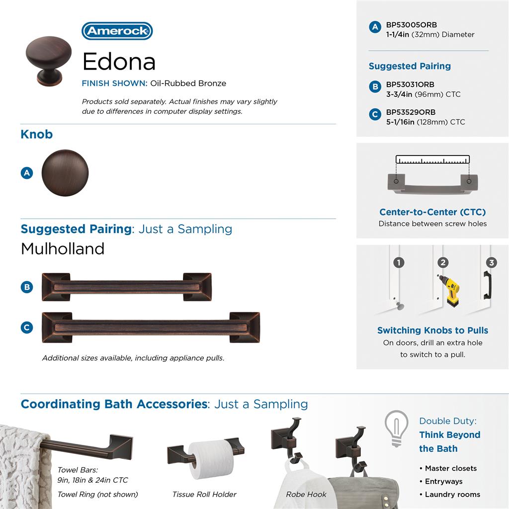 Edona Cabinet Knob
