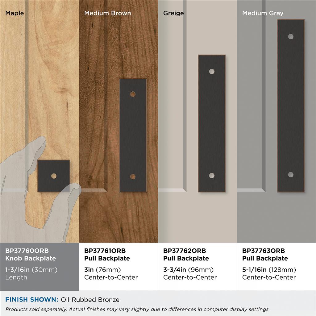 Ladera Cabinet Knob Backplate
