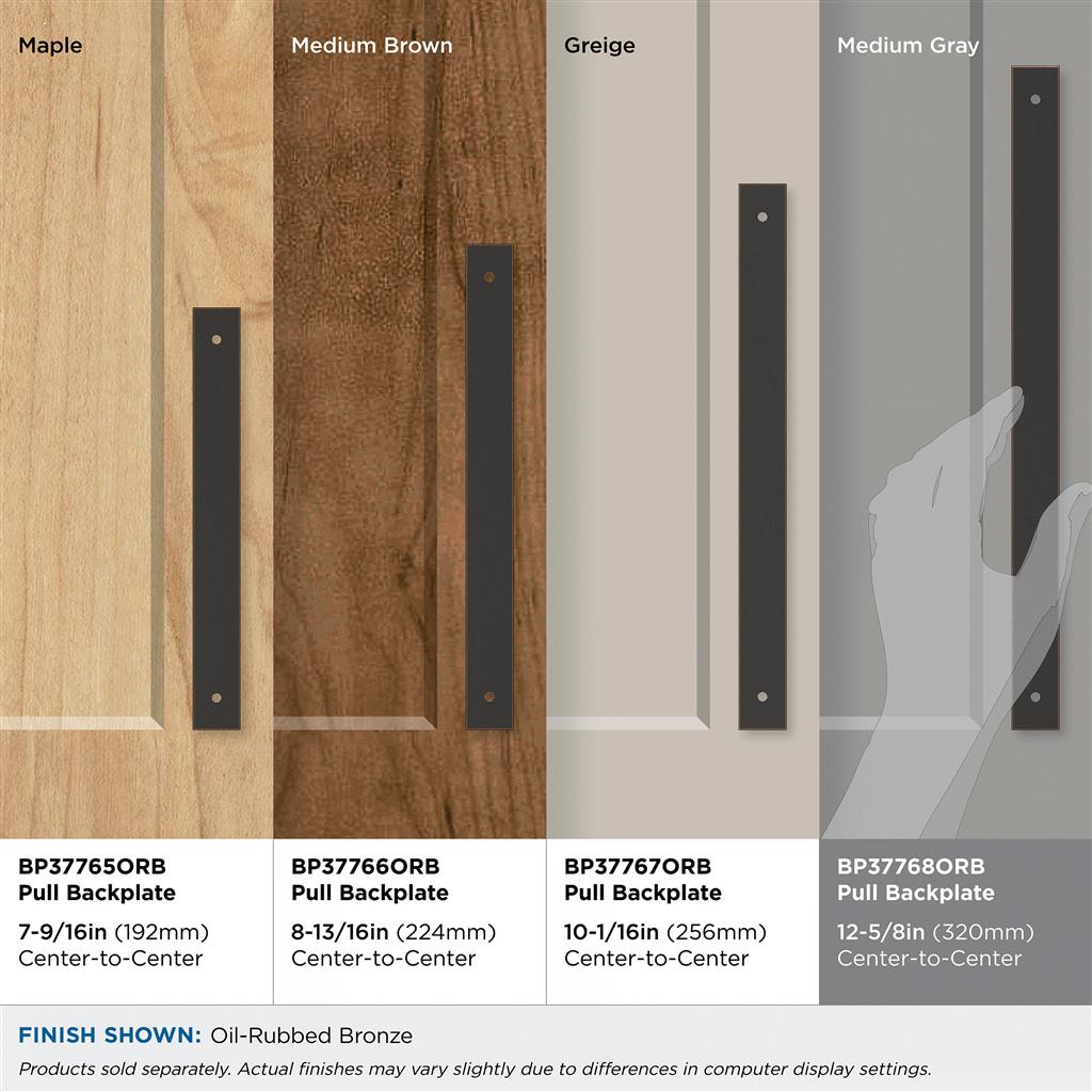 Ladera Cabinet Pull Backplate