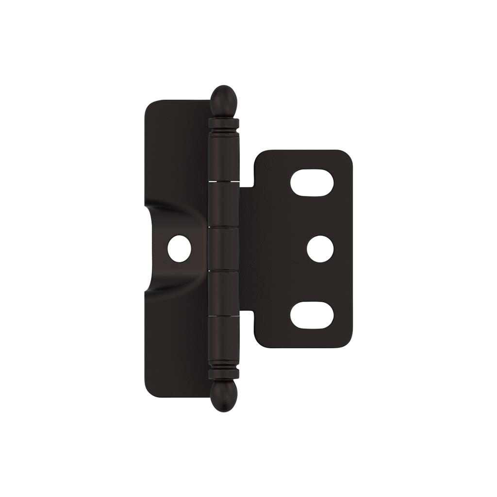 3/4 inch (19mm) Door Thickness Full Inset, Full Wrap, Ball Tip Hinge - 1 Pack