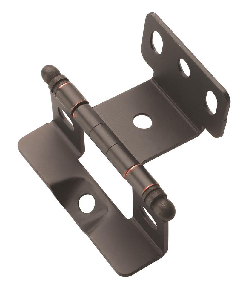3/4 inch (19mm) Door Thickness Full Inset, Full Wrap, Ball Tip Hinge - 1 Pack