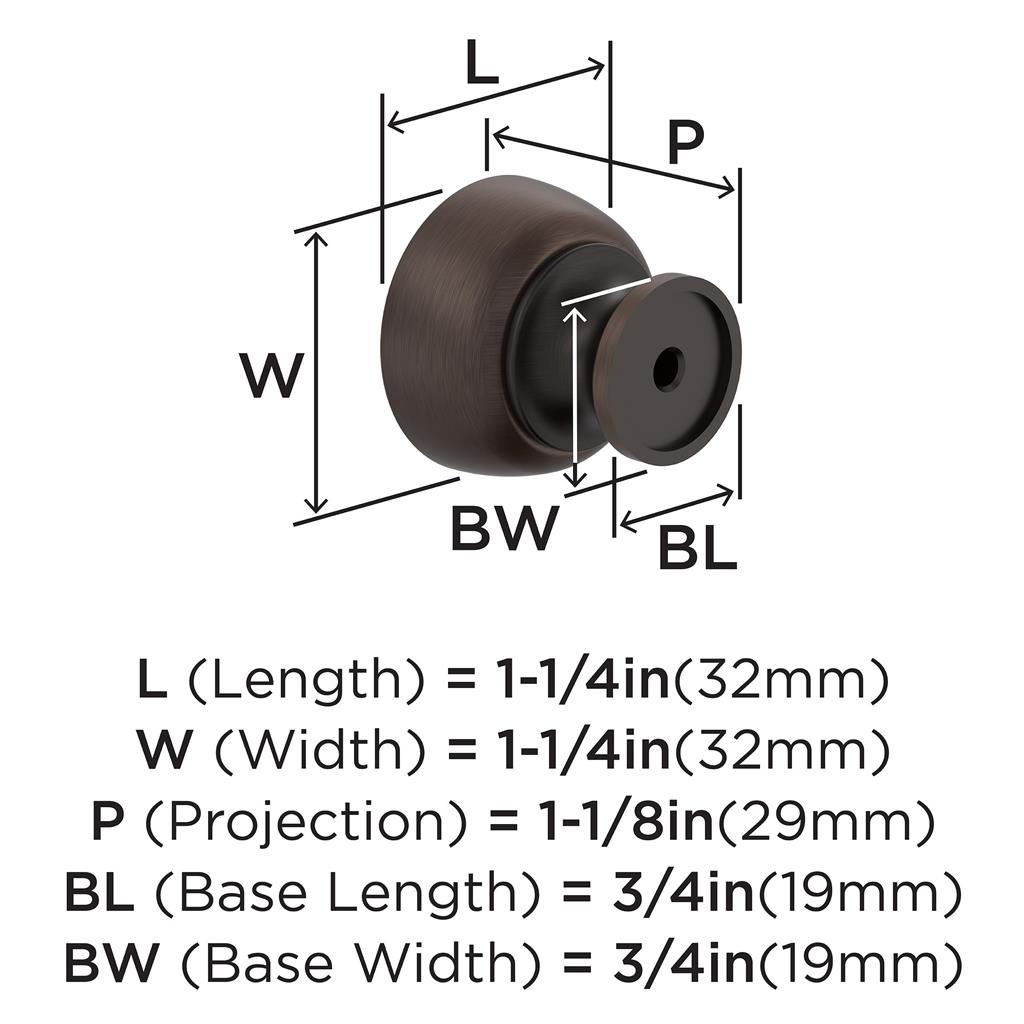 Chalice Cabinet Knob | Amerock