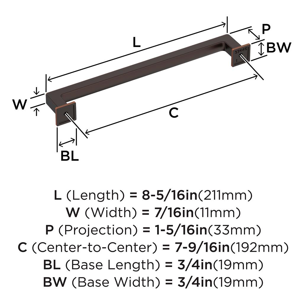 Lintel Cabinet Pull | Amerock