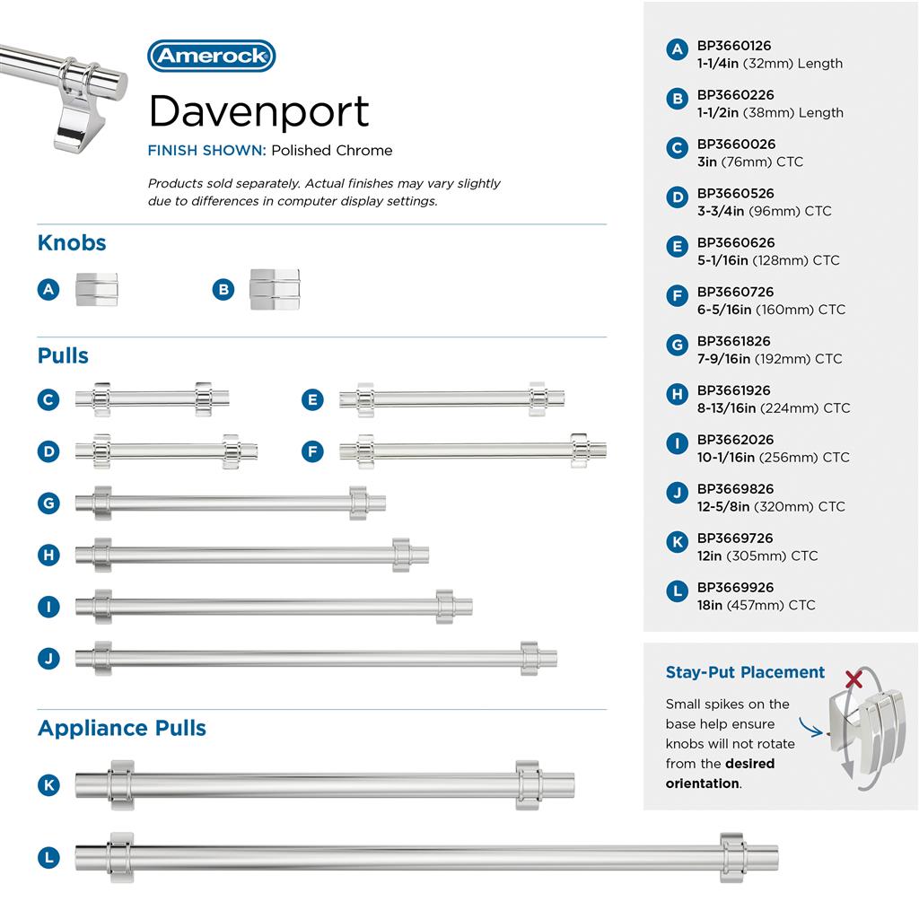 Davenport Cabinet Pull