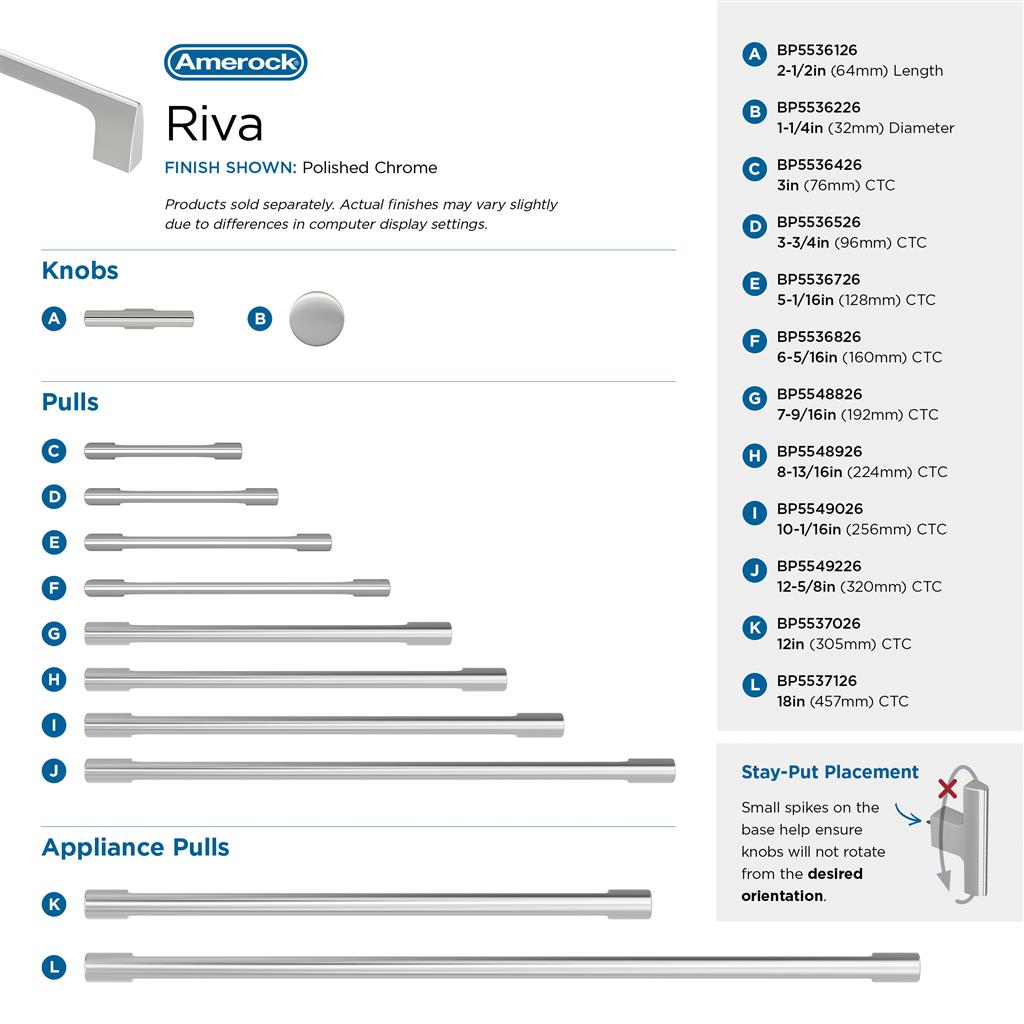 Riva Cabinet Pull