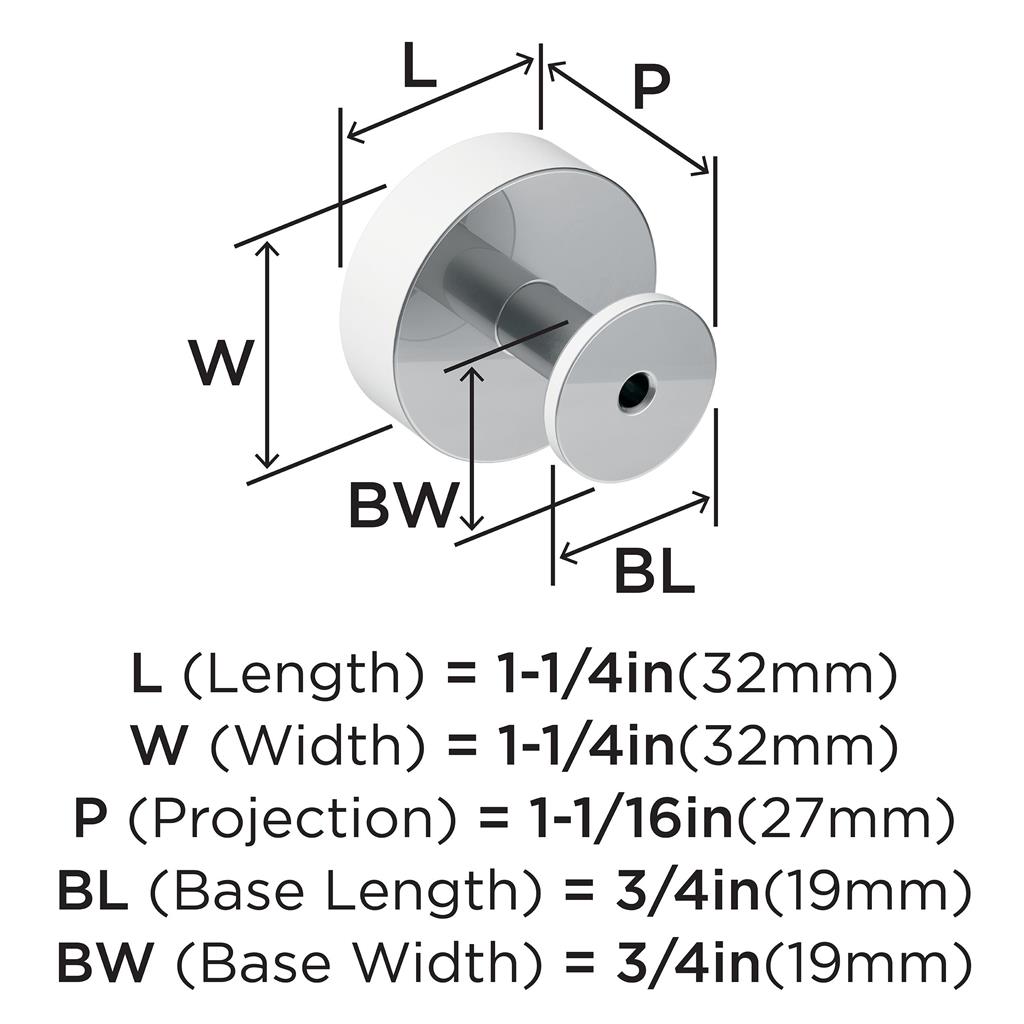 Radius Cabinet Knob