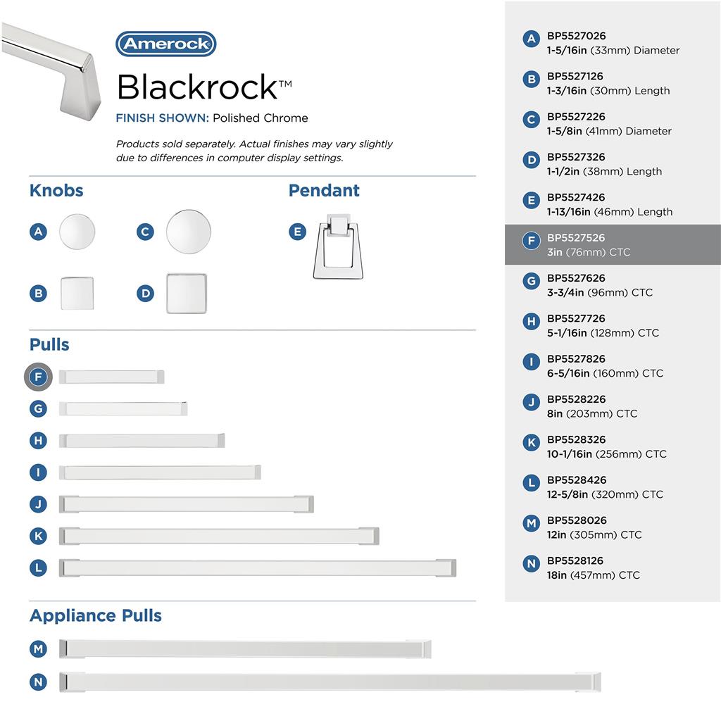 Blackrock Cabinet Pull