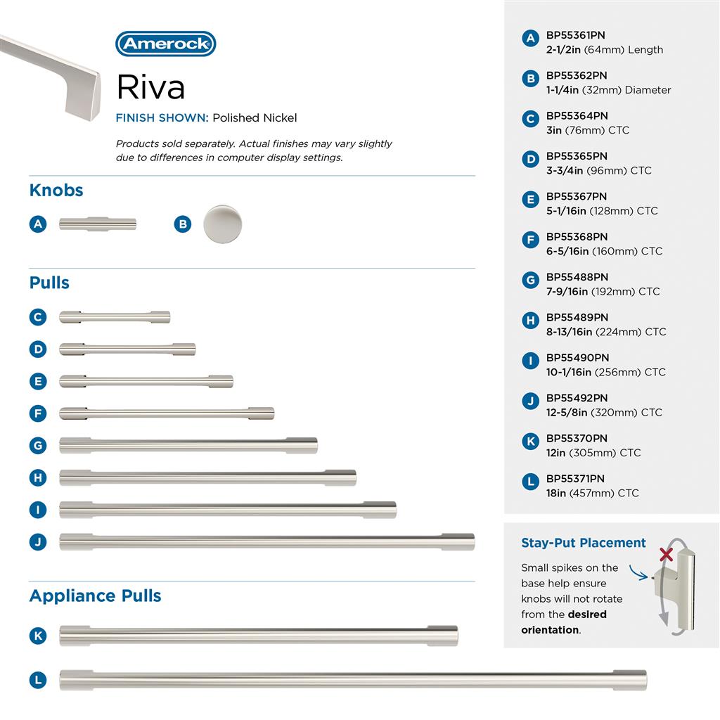 Riva Cabinet Pull