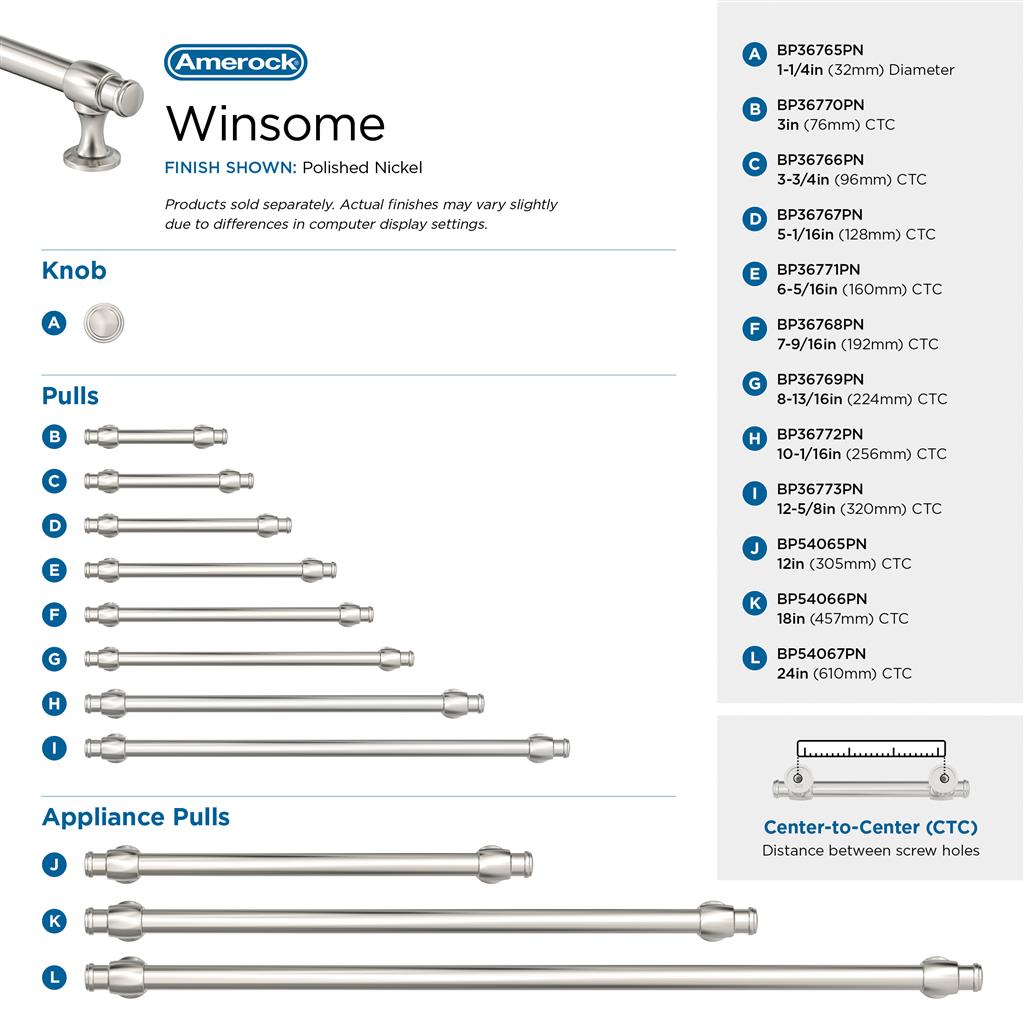 Winsome Cabinet Pull